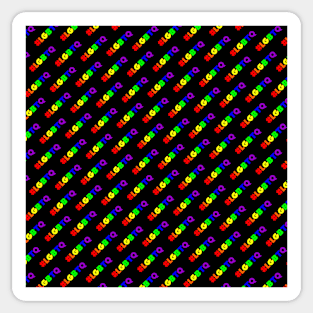 LGBTQ | Hashtag Pattern Sticker